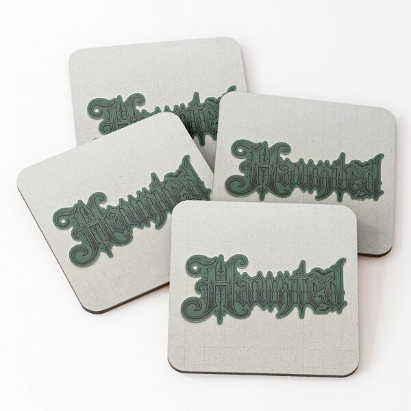 Item preview, Haunted Spooky Gothic Green Sticker designed and sold by WrittenBye.