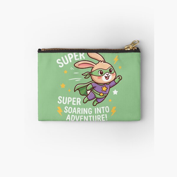 Item preview, Super Bunny Soaring Into Adventure Flying Superhero Rabbit designed and sold by Amir Faysal.