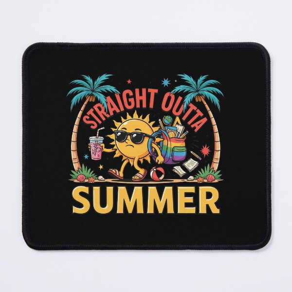 Item preview, Straight Outta Summer Funny Back To School designed and sold by WikaKowalczyk.