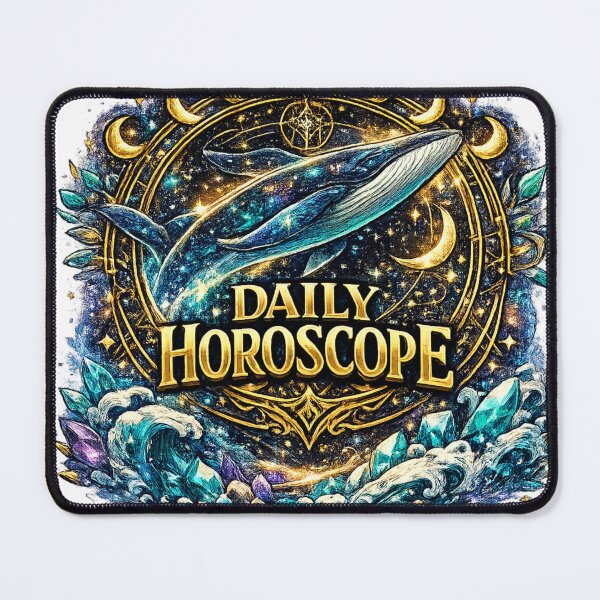 Item preview, Cosmic Whale Daily Horoscope Astrology Celestial Ocean Design designed and sold by irfanshikh.