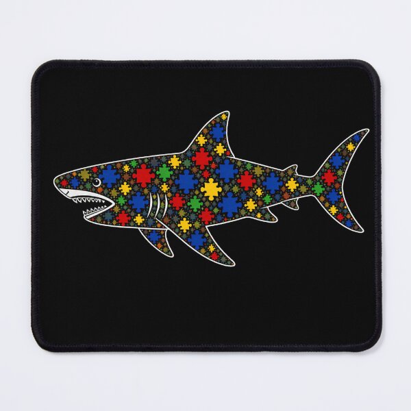 Item preview, Autism Awareness- Great White Shark designed and sold by CaptainAutism12.