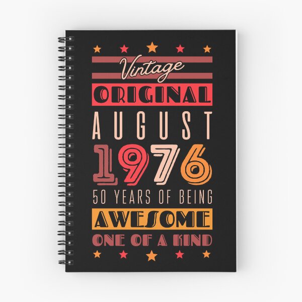 Item preview, Vintage August 1976 - 50 years of being awesome designed and sold by Urbanksy.
