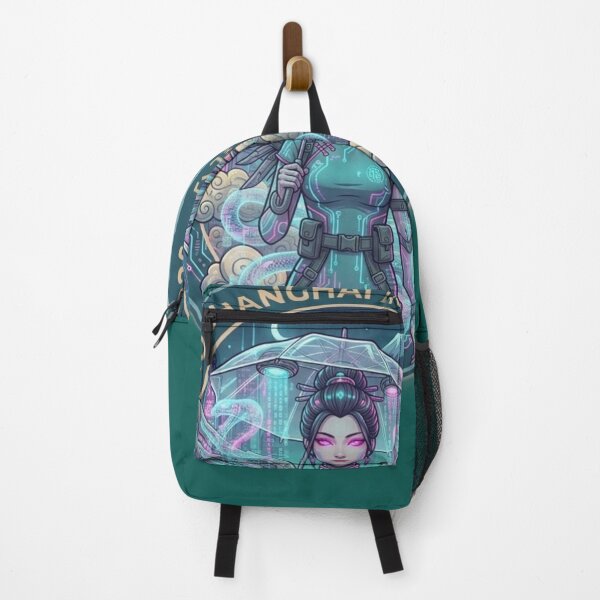 Item preview, Cyberpunk White Snake Legend Aesthetic – Neo Shanghai Emblem designed and sold by Surviving Monday Club.