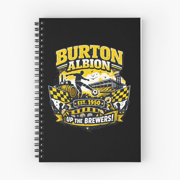 Item preview, Burton Albion – Up The Brewers! | Retro Football Fan T-Shirt Design designed and sold by GarnerSupplyCo.