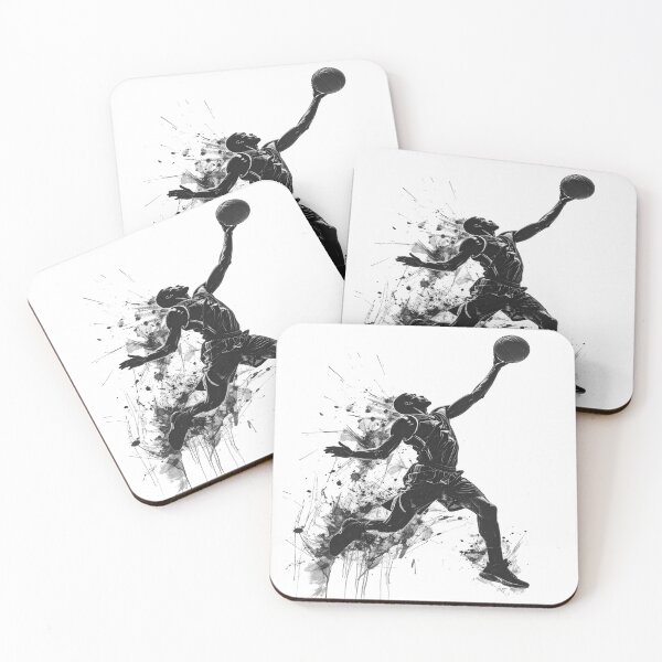 Item preview, Artistic basketball player monochrome  designed and sold by LiskoDesign.