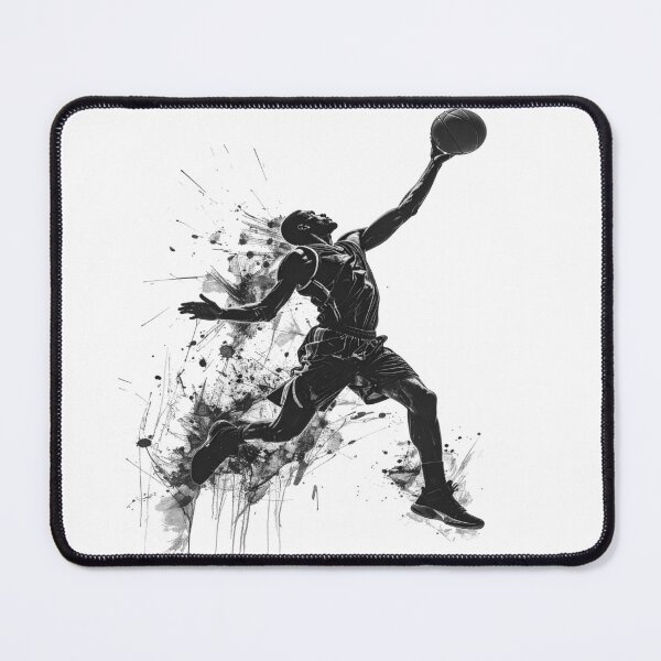Item preview, Artistic basketball player monochrome  designed and sold by LiskoDesign.