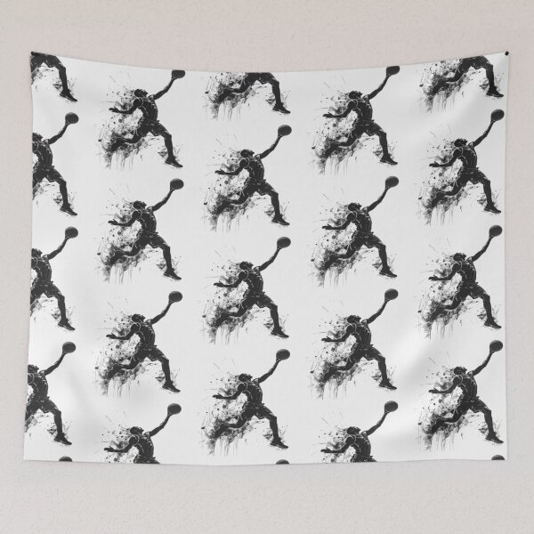 Item preview, Artistic basketball player monochrome  designed and sold by LiskoDesign.