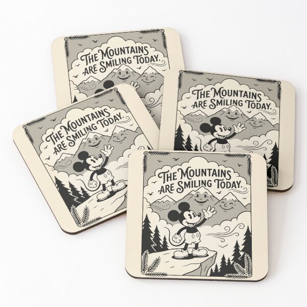 Item preview, The Mountains Are Smiling Today designed and sold by Trippin-Tito's.
