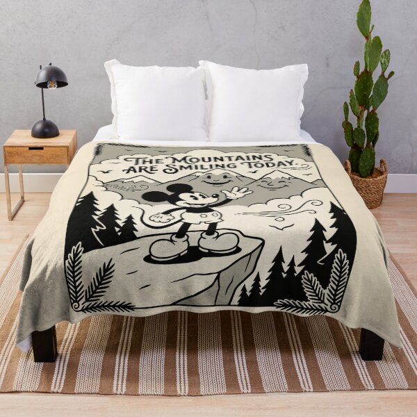 Item preview, The Mountains Are Smiling Today designed and sold by Trippin-Tito's.