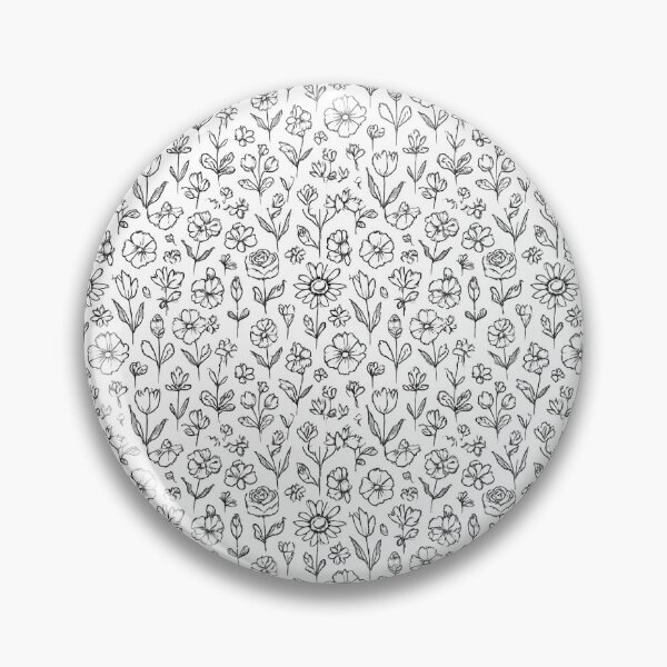 Item preview, Whimsical Delicate Wildflowers Pattern | Soft Botanical Floral Art designed and sold by travelnerd.