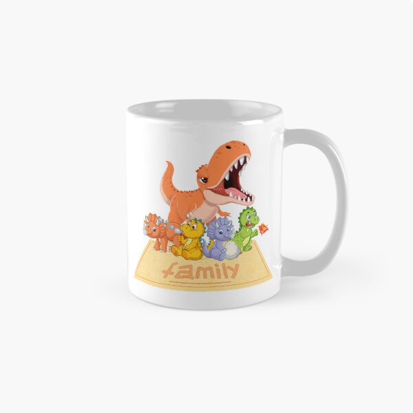 Item preview, Cute Dinosaurs Family Cartoon llustration designed and sold by BullBooy.