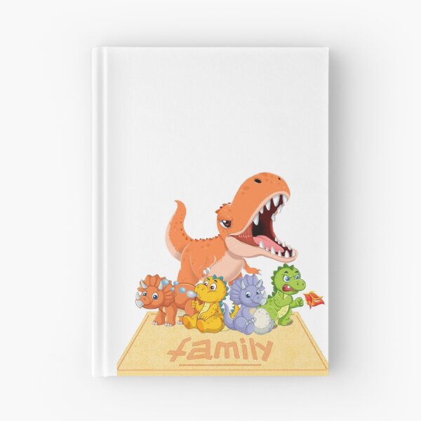 Item preview, Cute Dinosaurs Family Cartoon llustration designed and sold by BullBooy.