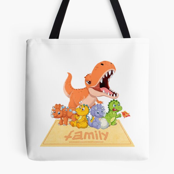 Item preview, Cute Dinosaurs Family Cartoon llustration designed and sold by BullBooy.