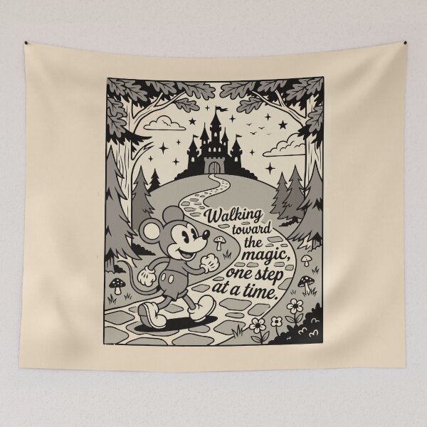 Item preview, Walking Toward the Magic, One Step at a Time designed and sold by Trippin-Tito's.