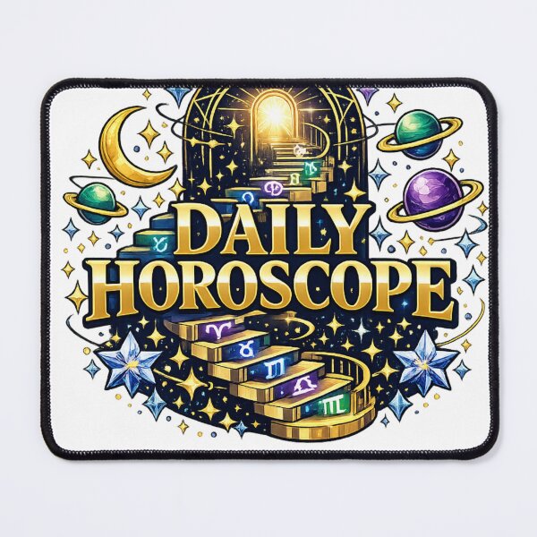 Item preview, Daily Horoscope Cosmic Zodiac Stairs Astrology Design designed and sold by irfanshikh.