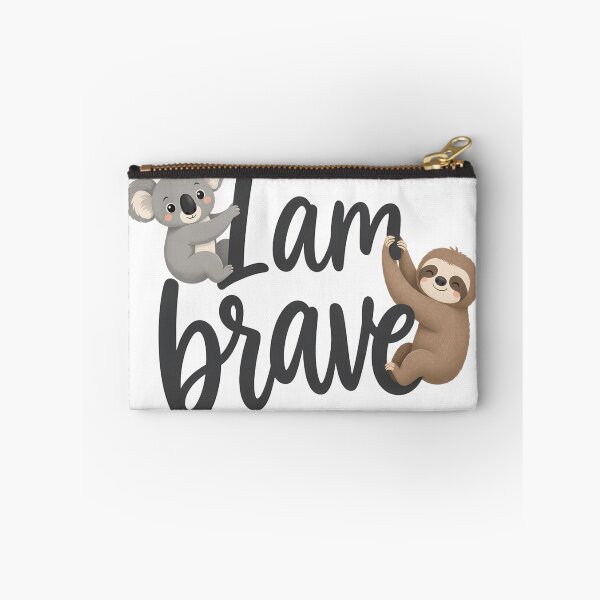 Item preview, I Am Brave Cute Koala & Sloth Growth Mindset Design designed and sold by HoMya.