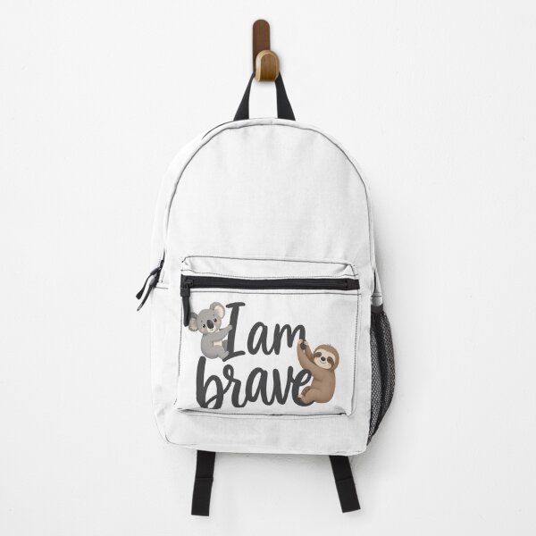 Item preview, I Am Brave Cute Koala & Sloth Growth Mindset Design designed and sold by HoMya.