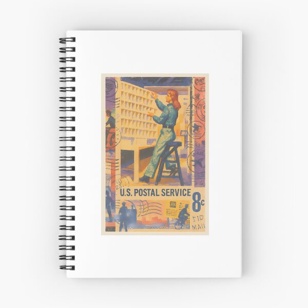 Item preview, Retro Usps Postal Worker Stamp Design designed and sold by burdick-franch.