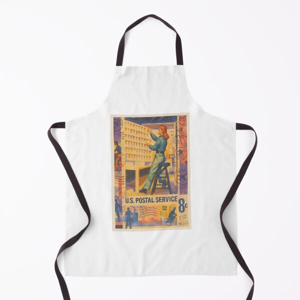 Item preview, Retro Usps Postal Worker Stamp Design designed and sold by burdick-franch.