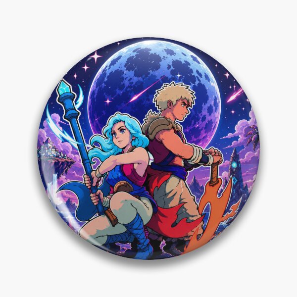 Item preview, Sea of Stars Synthwave Retro Fantasy | Neon RPG Inspired Design designed and sold by DogLord.