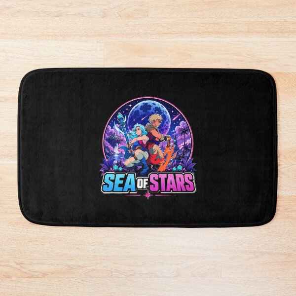 Item preview, Sea of Stars Synthwave Retro Fantasy | Neon RPG Inspired Design designed and sold by DogLord.