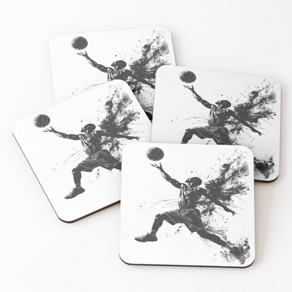 Item preview, Artistic basketball player monochrome  designed and sold by LiskoDesign.