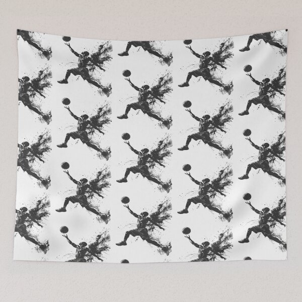 Item preview, Artistic basketball player monochrome  designed and sold by LiskoDesign.