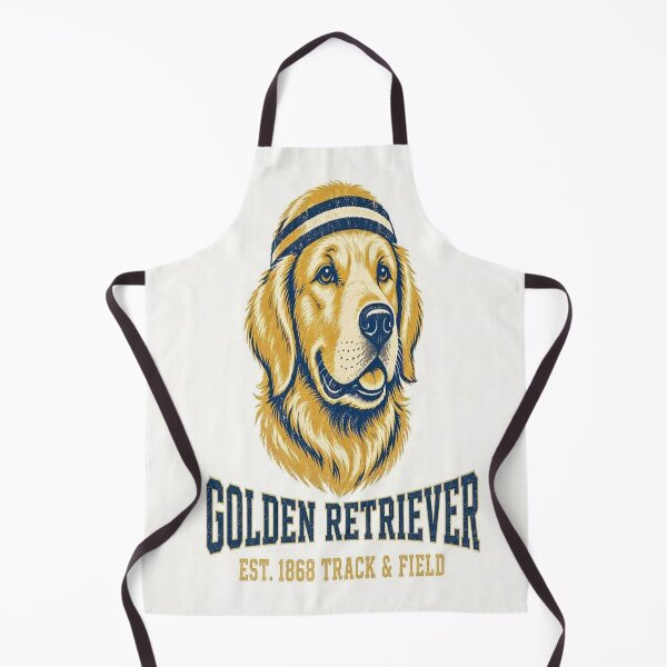 Item preview, Golden Retriever Vintage Collegiate Athletic Club Est. 1868 Dog Lover Tee designed and sold by PupPrintCo.
