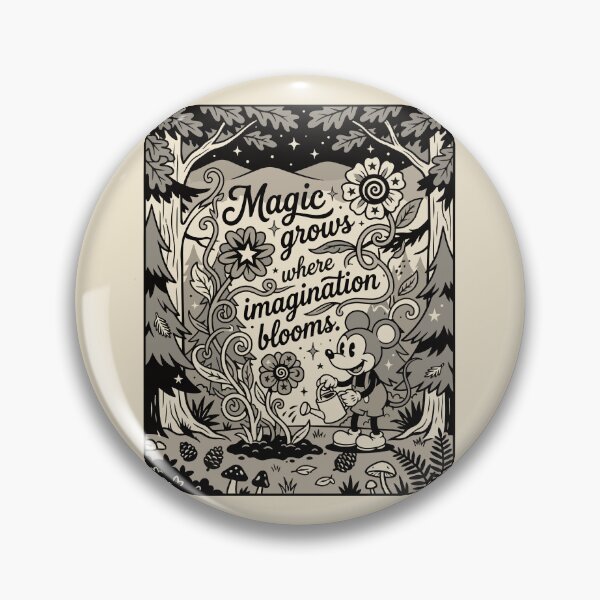 Item preview, Magic Grows Where Imagination Blooms designed and sold by Trippin-Tito's.