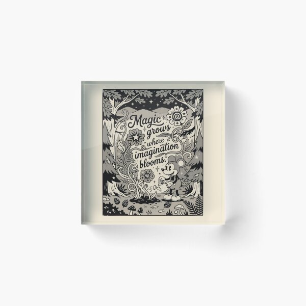 Item preview, Magic Grows Where Imagination Blooms designed and sold by Trippin-Tito's.