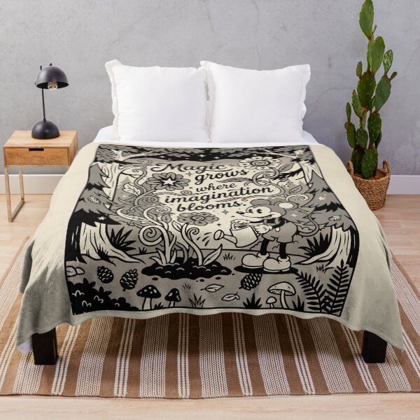 Item preview, Magic Grows Where Imagination Blooms designed and sold by Trippin-Tito's.