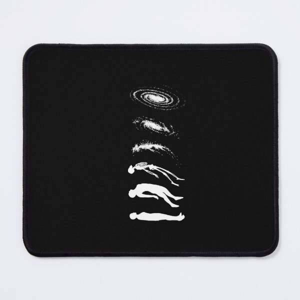 Item preview, Cosmic Evolution of Consciousness – Galaxy, Human & Skeleton Minimalist Design designed and sold by Gbriel3.