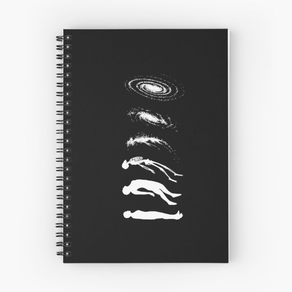 Item preview, Cosmic Evolution of Consciousness – Galaxy, Human & Skeleton Minimalist Design designed and sold by Gbriel3.
