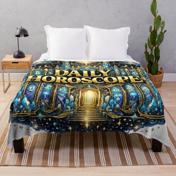 Item preview, Daily Horoscope Fantasy Zodiac Castle Astrology Design designed and sold by irfanshikh.