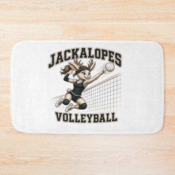 Item preview, Jackalopes Volleyball | Vintage Varsity Volleyball Mascot T-Shirt | Cute Jackalope Sports Design designed and sold by Clint Reno Designs.