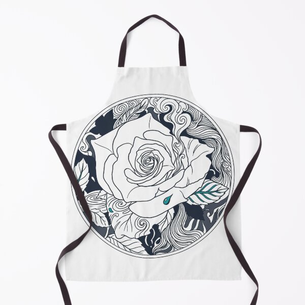 Item preview, Rose Mandala Circle Line Art designed and sold by flowre2.