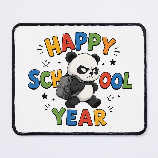 Item preview, Grumpy Panda Happy School Year designed and sold by M.Store.