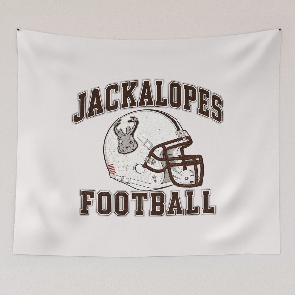 Item preview, Jackalopes Football | Vintage White Helmet College Football Fan Shirt | Retro Gridiron Sports Design designed and sold by Clint Reno Designs.