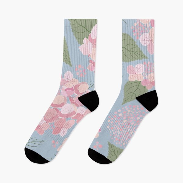 Item preview, Pink Hydrangea Floral Pattern designed and sold by The Pattern Mill.