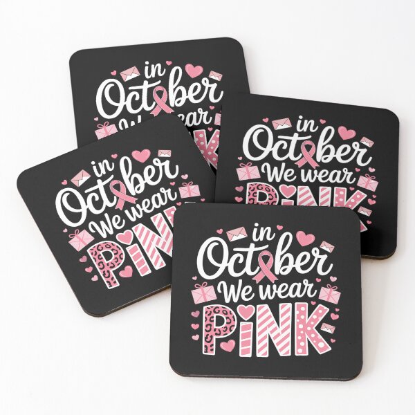 Item preview, In October We Wear Pink Breast Cancer Awareness  designed and sold by burdick-franch.