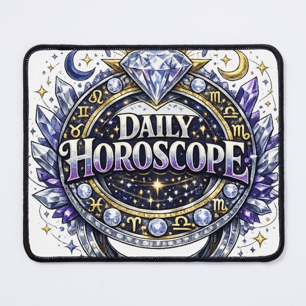 Item preview, Daily Horoscope Diamond Zodiac Astrology Celestial Design designed and sold by irfanshikh.