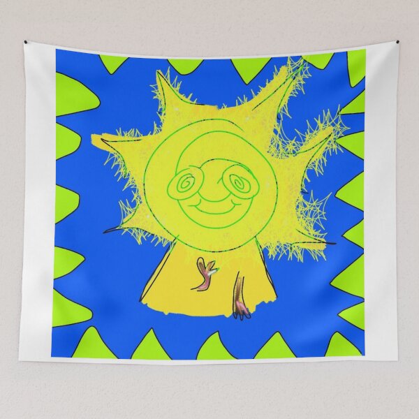 Item preview, Scribble Sun Smiling designed and sold by Trippy-Toad.