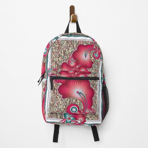 Item preview, Crimson Emerald Paisley Botanical Greeting Fractal designed and sold by pinkal.