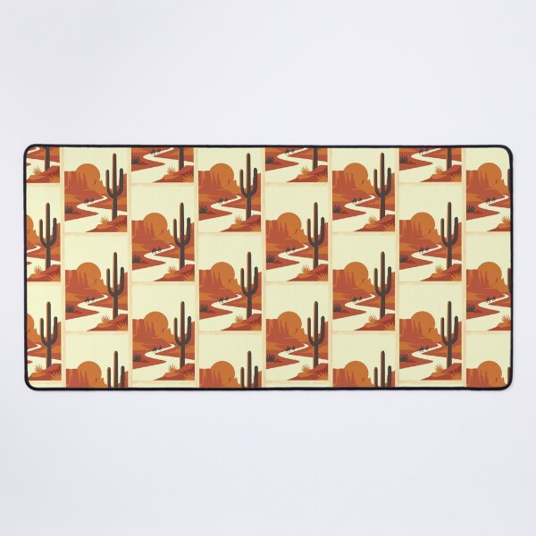 Item preview, Desert Cowboys Riding Southwest Landscape Poster designed and sold by hattie's.