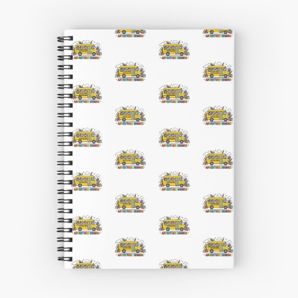 Item preview, Adventure Begins School Bus Sticker designed and sold by lailakhalaf.