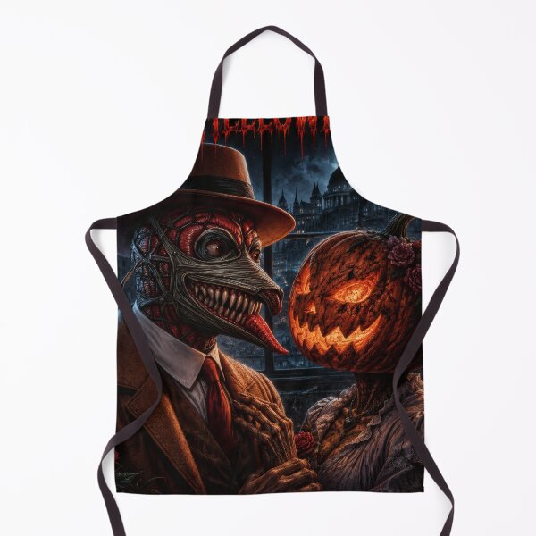 Item preview, Spooky Halloween Love – Dark Gothic Romance & Horror Pumpkin Art designed and sold by kdhill.
