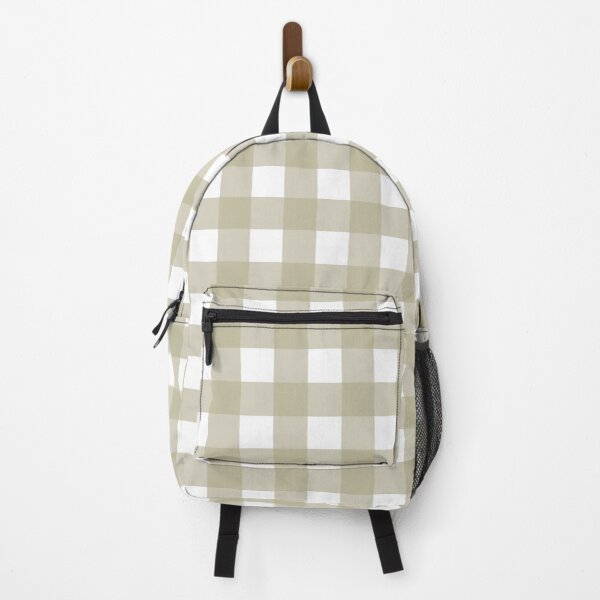 Item preview, Sage Green and White Gingham Pattern | Classic Cottagecore Farmhouse Check Plaid designed and sold by ValeriesGallery.