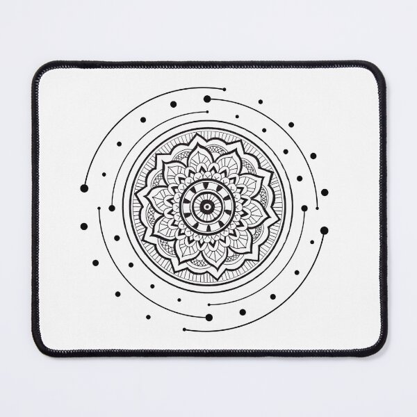 Item preview, Intricate Bohemian Mandala Floral Geometry designed and sold by Natashalovesart.
