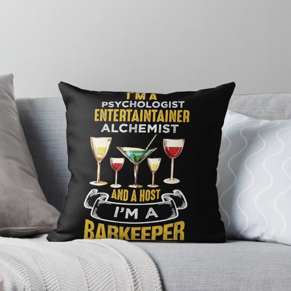Item preview, Barkeeper Bartender Barmaid - Enterntainer Psychologist  designed and sold by ShadySchatten.