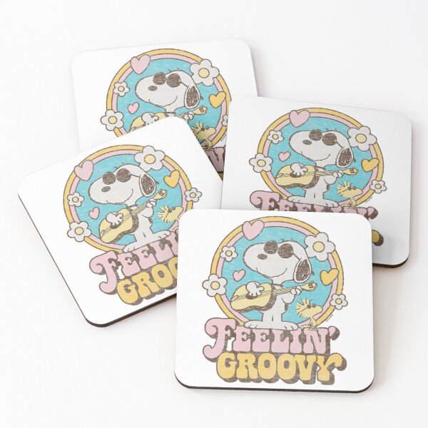 Item preview, Peanuts Feelin Groovy Retro Snoopy Guitar Vintage Art designed and sold by Macdonnellk.
